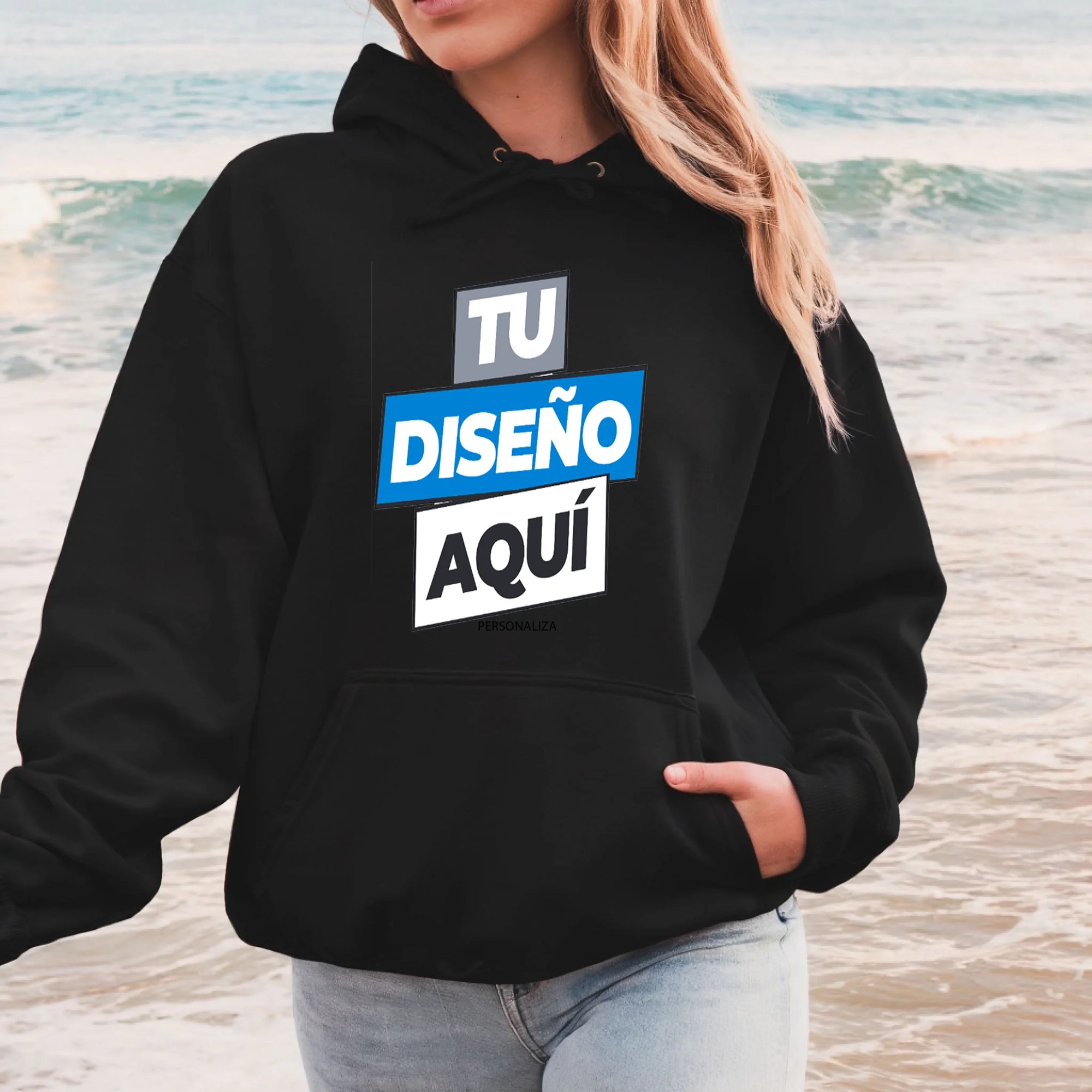 sudadera negra