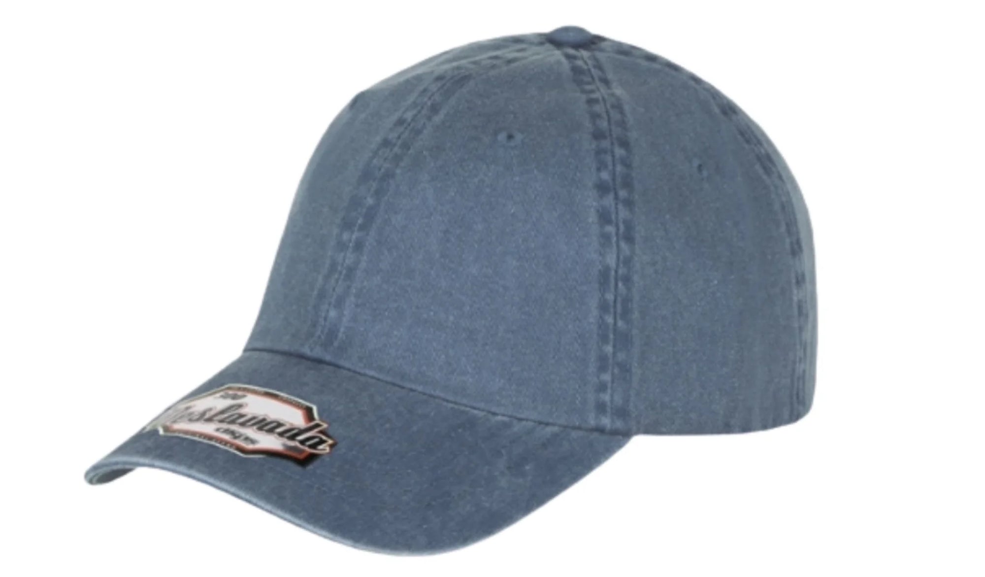 gorra azul deslavada